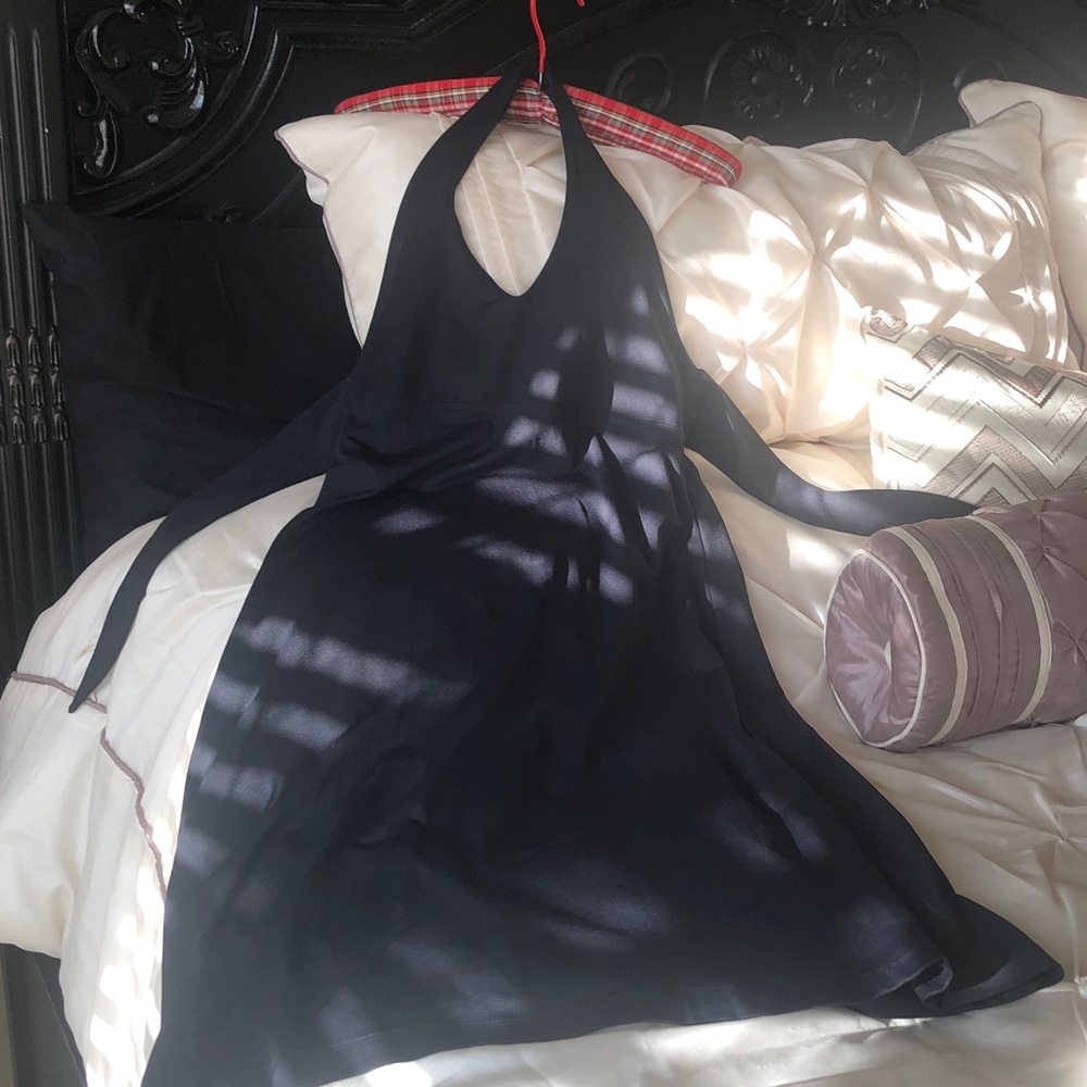 Patagonia black halter dress